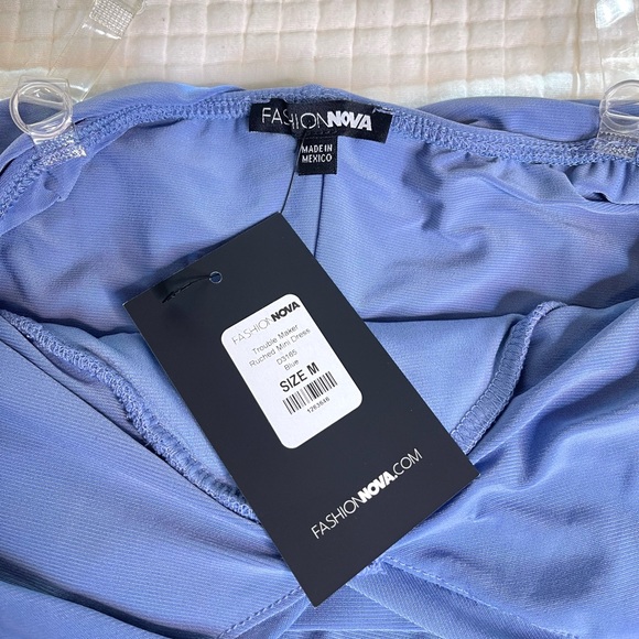 Fashion Nova Ruched Mini Dress - Picture 9 of 11